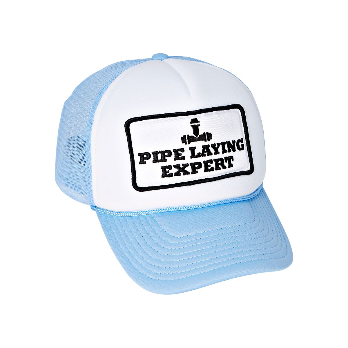 Pipe Laying Expert Hat LIGHT BLUE