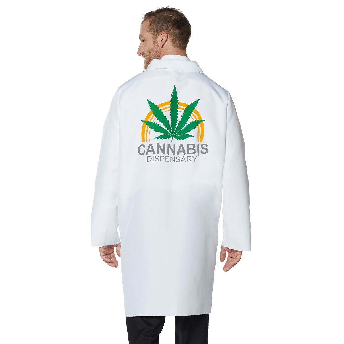 Adult Dr. Greenweed Costume WHITE