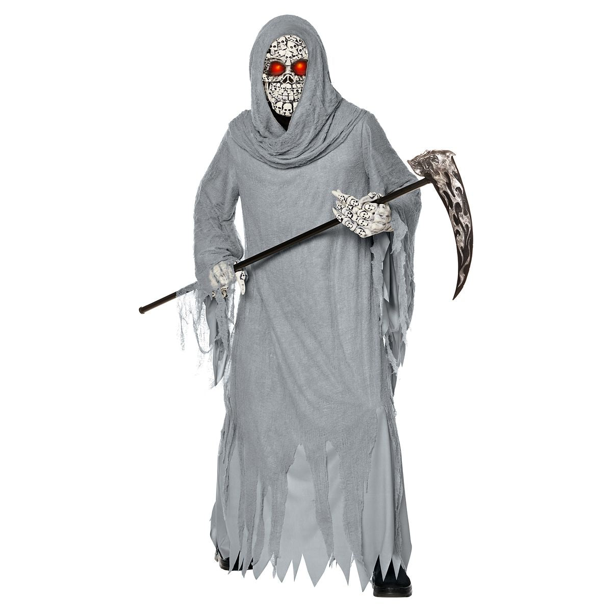 Adult Skull Reaper Costume GRAY