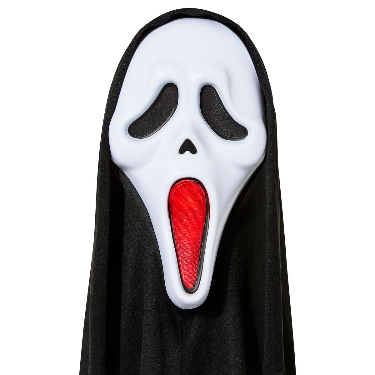 Light-Up Fade Ghost Face Full Mask - Scream