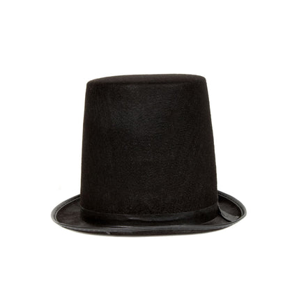 Tall Black Top Hat BLACK