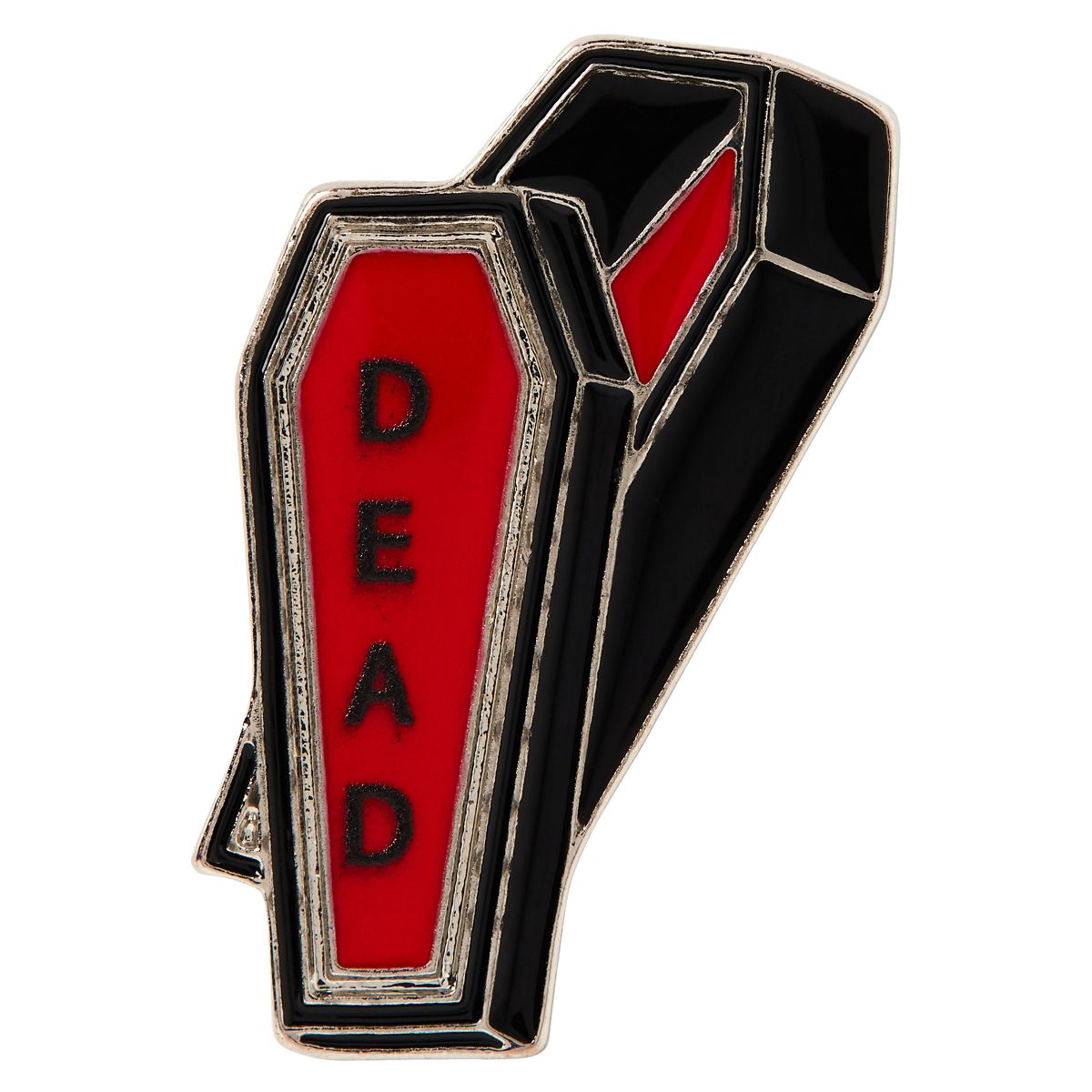 Bloody Horror Pin Set - 4 Pack BLACK AND RED