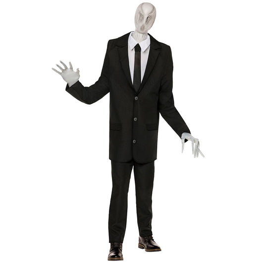 Adult Shadow Man Costume BLACK