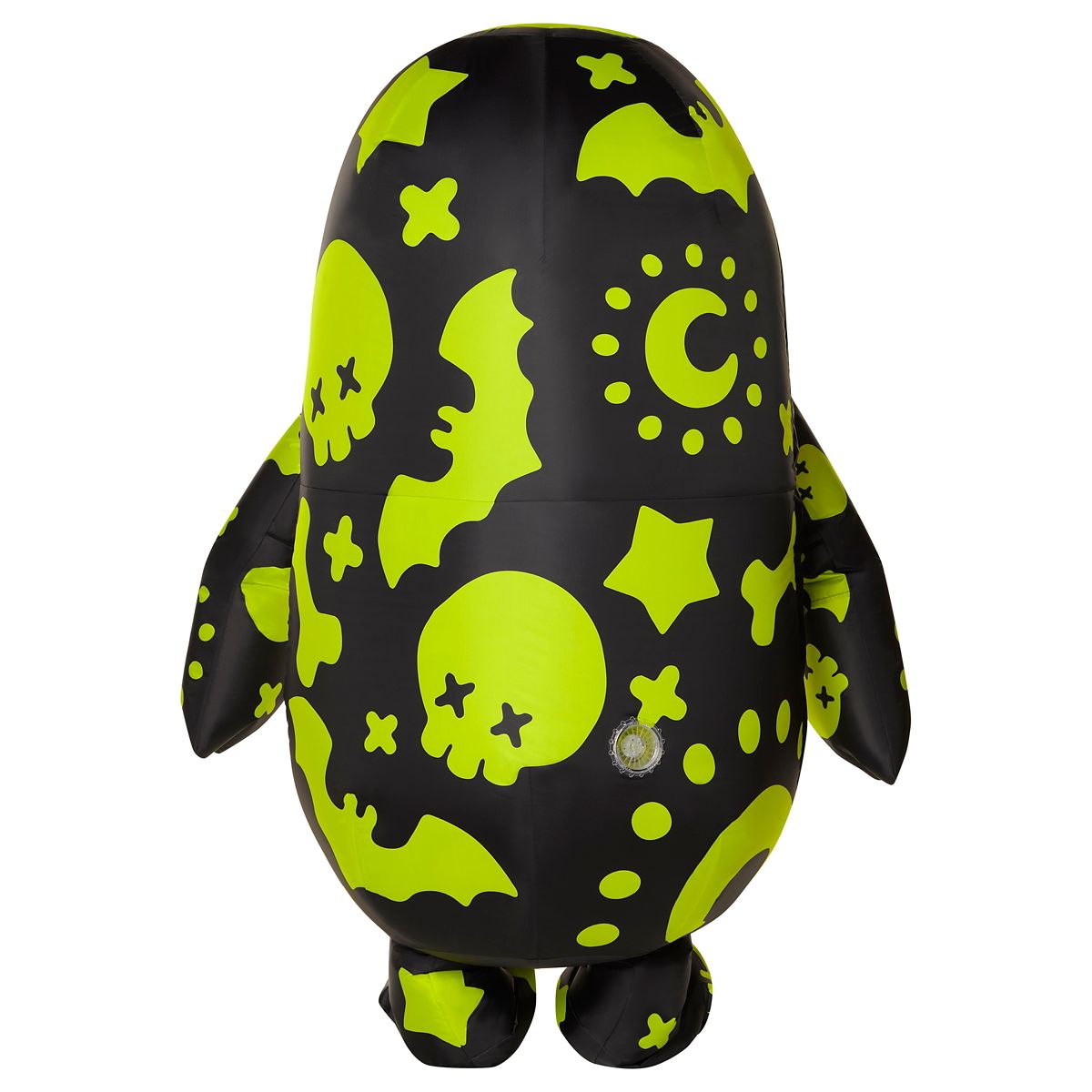 Kids Glow in the Dark Spooky Doodles Inflatable Costume - Fall Guys BLACK