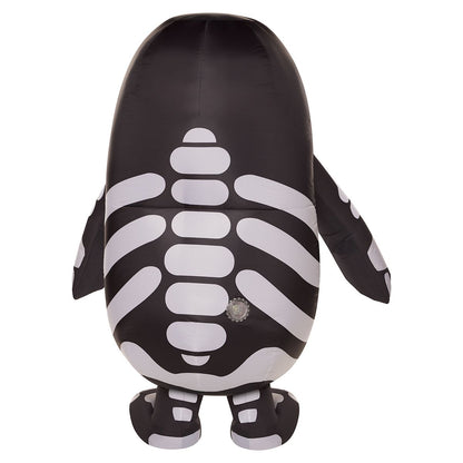 Kids Inflatable Skelly Costume - Fall Guys BLACK AND WHITE