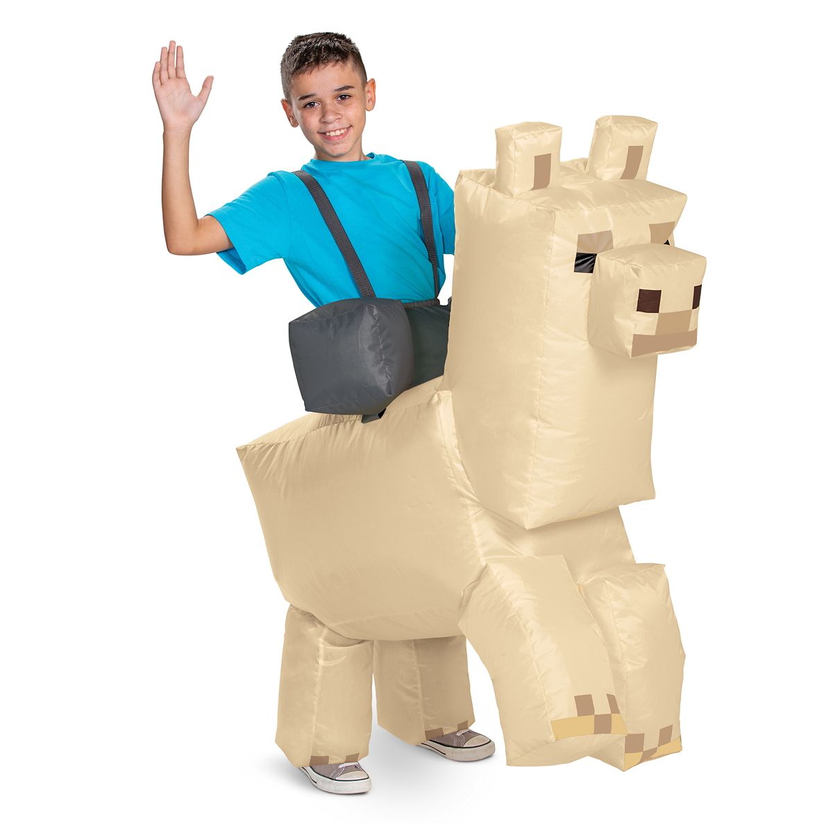 Inflatable Llama Costume - Minecraft BEIGE