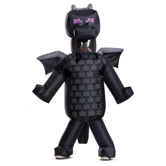 Kids Ender Dragon Inflatable Costume - Minecraft BLACK