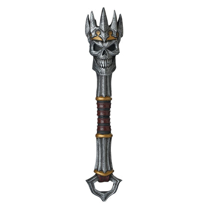 Wicked Skull King Scepter SILVER