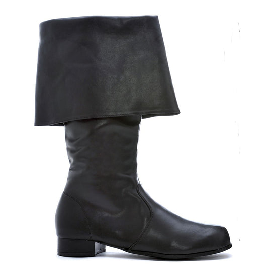 Black Captain Boots BLACK