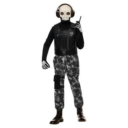 Kids Battle Trooper Costume BLACK