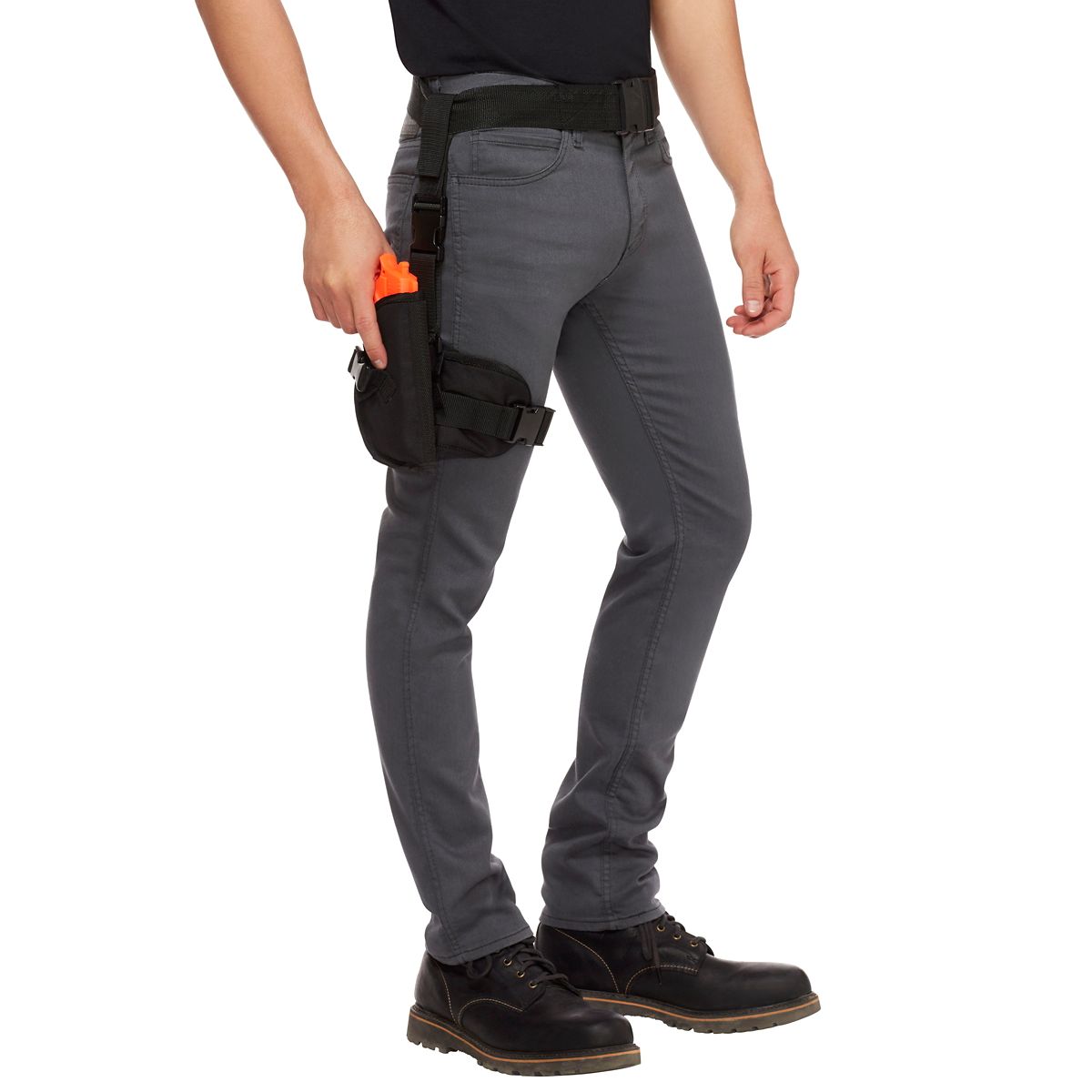 Black Leg Holster Tactical BLACK