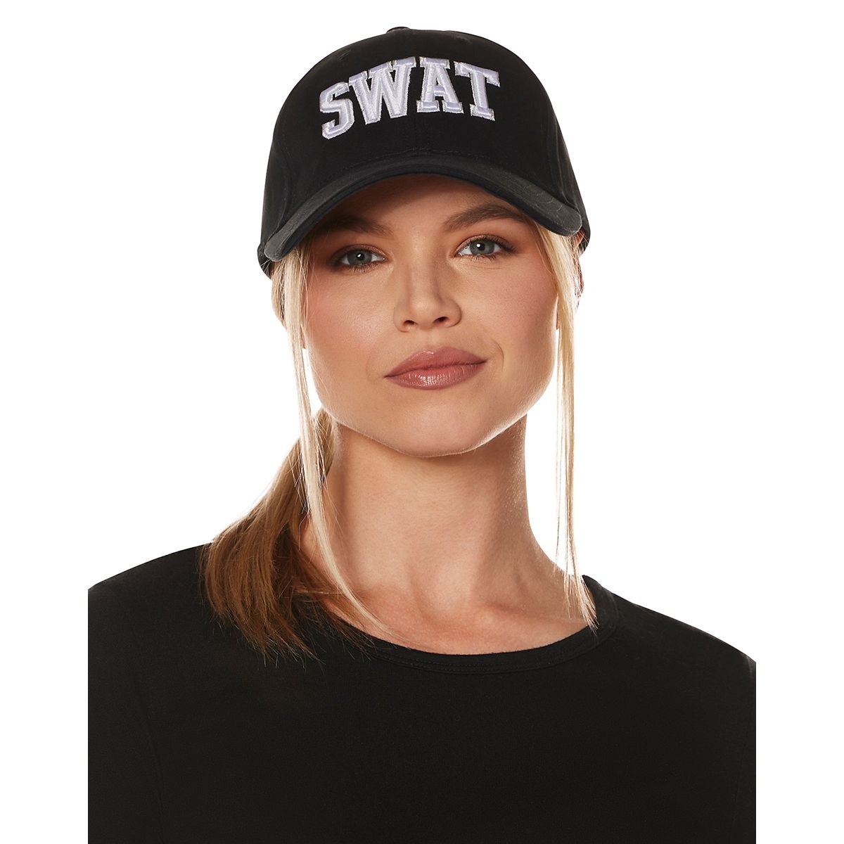 SWAT Police Cap BLACK