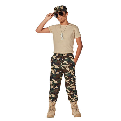 Kids Cadet Costume Kit CAMOUFLAGE