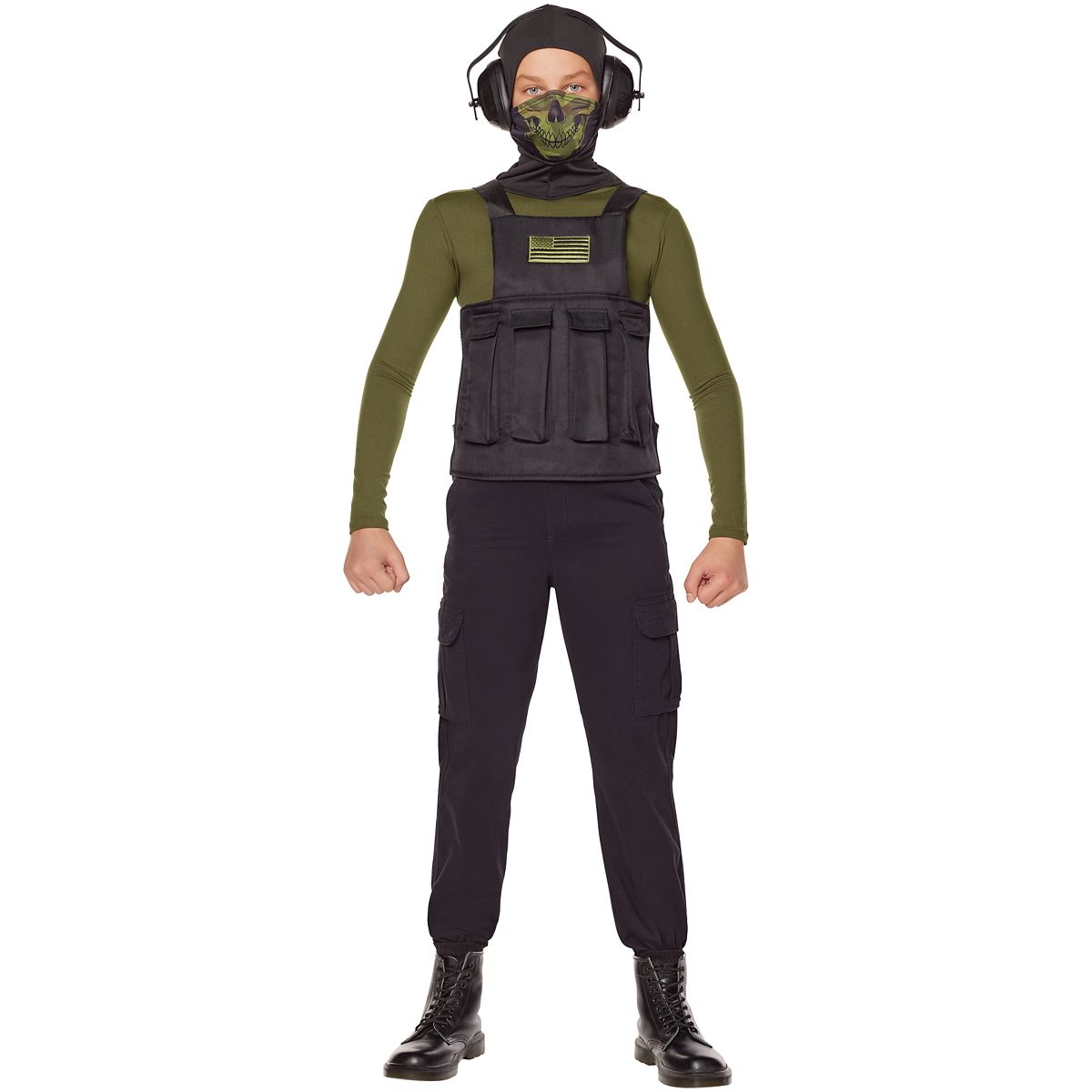 Kids Army Costume Kit CAMOUFLAGE
