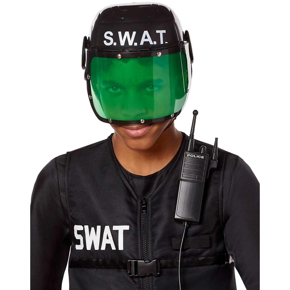 Kids SWAT Costume Deluxe BLACK