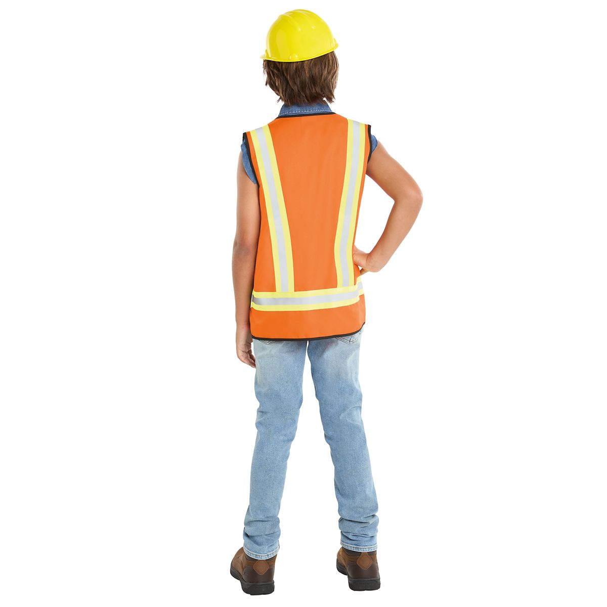 Kids Construction Worker Costume Kit MULTI-COLOR