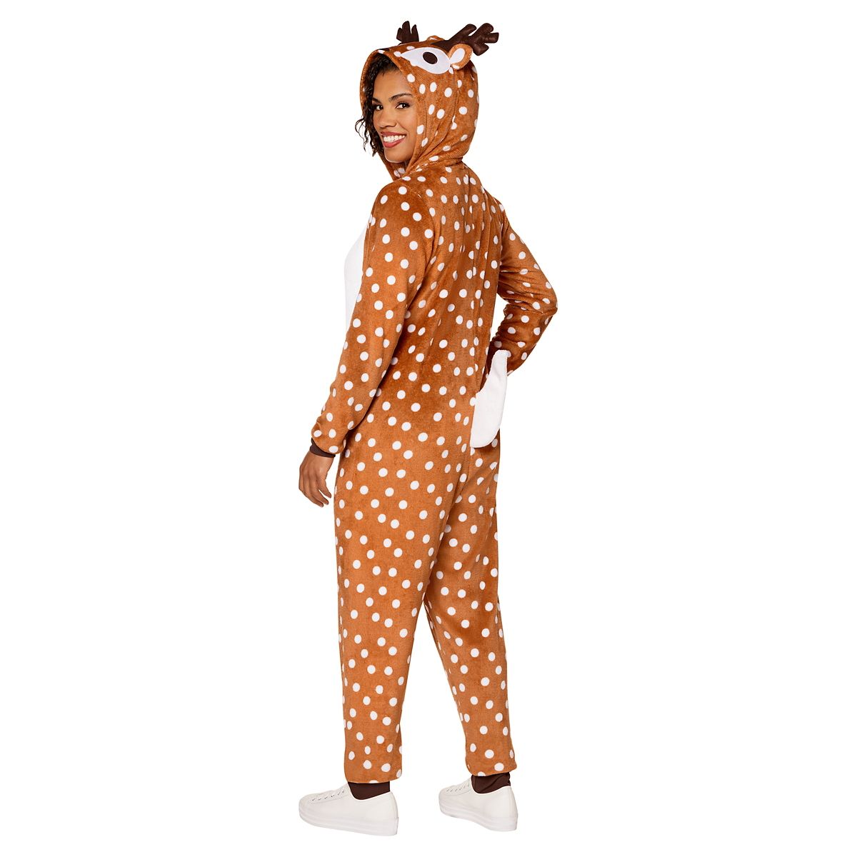 Adult Deer Jumpsuit BROWN