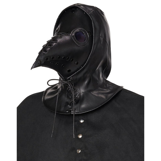 Plague Doctor Hood BLACK