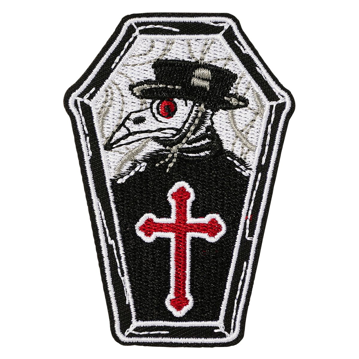 Plague Doctor Patch and Pin Set BLACK