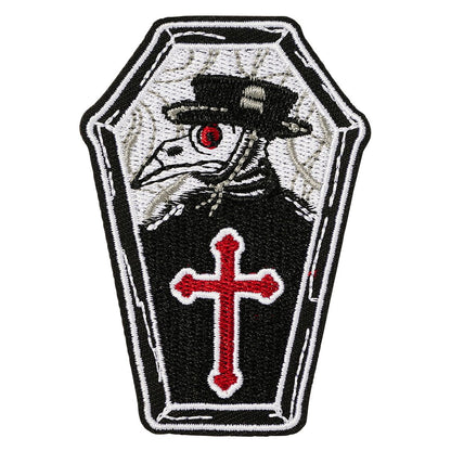 Plague Doctor Patch and Pin Set BLACK