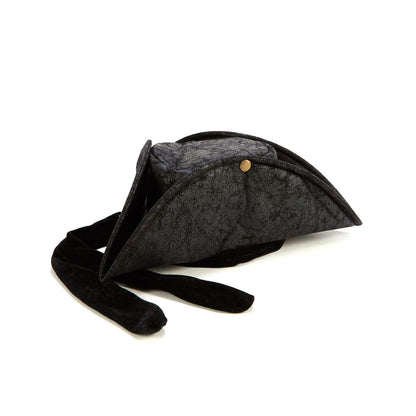 Adult Black Pirate Hat BLACK