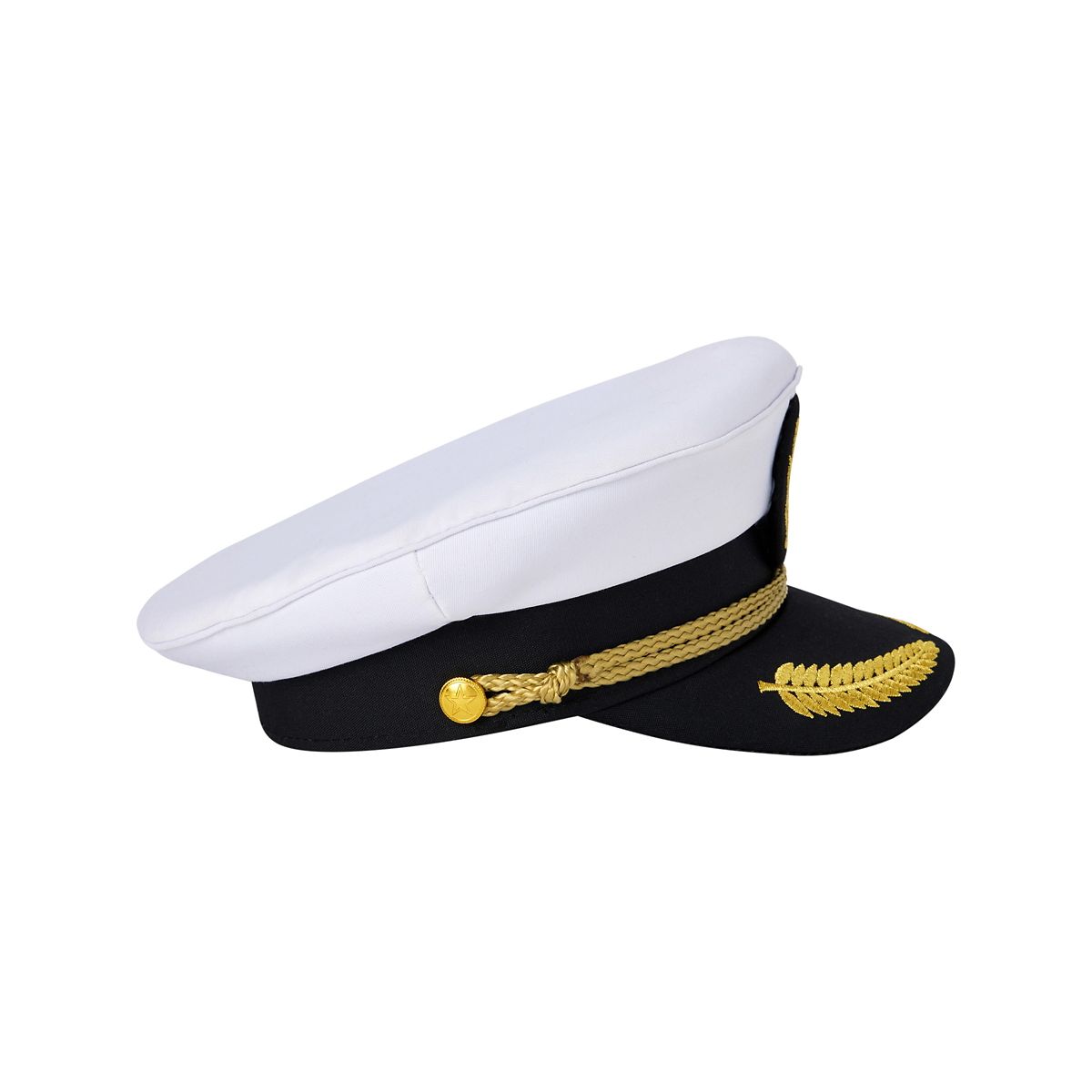 Deluxe Captain Hat WHITE