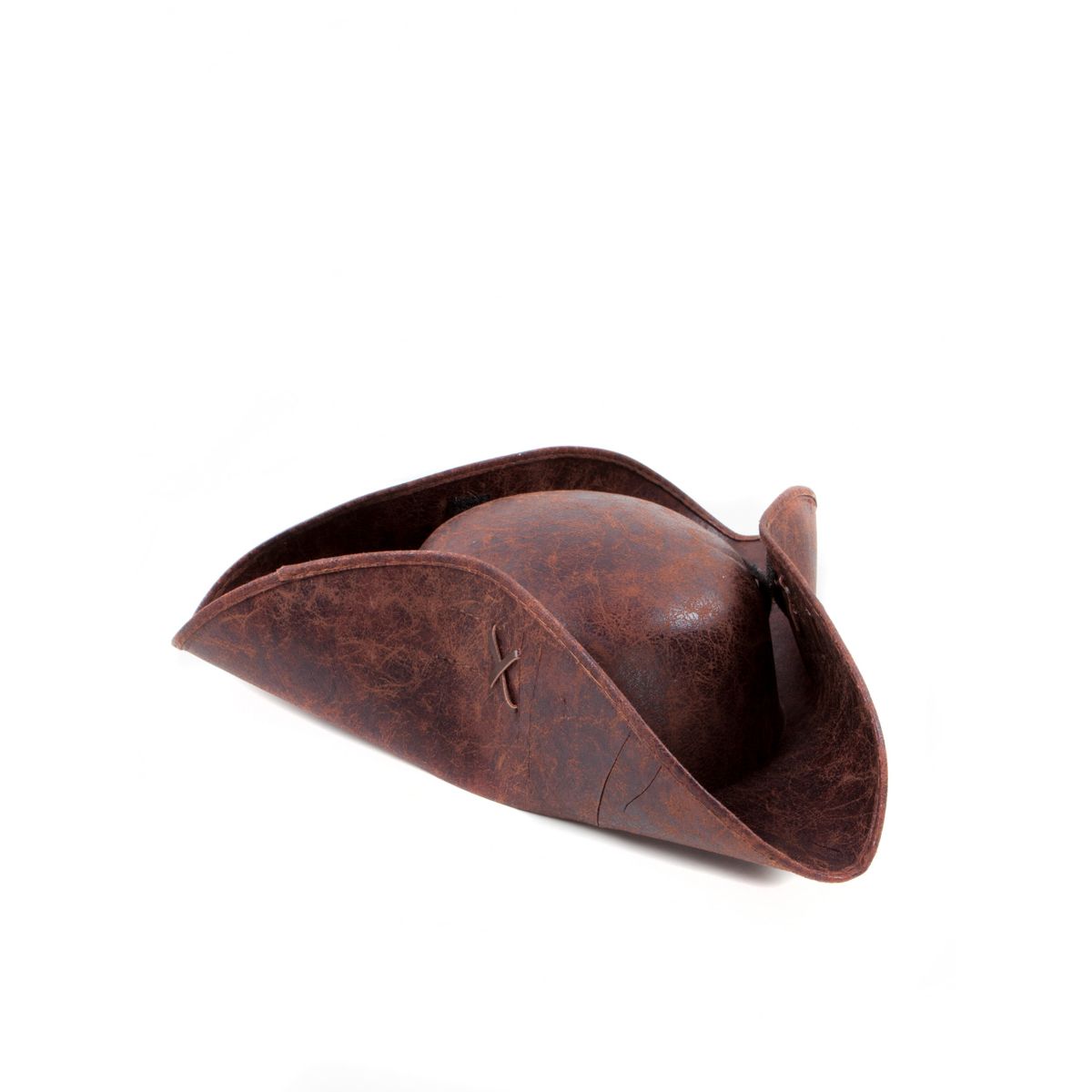 Brown Distressed Pirate Hat BROWN