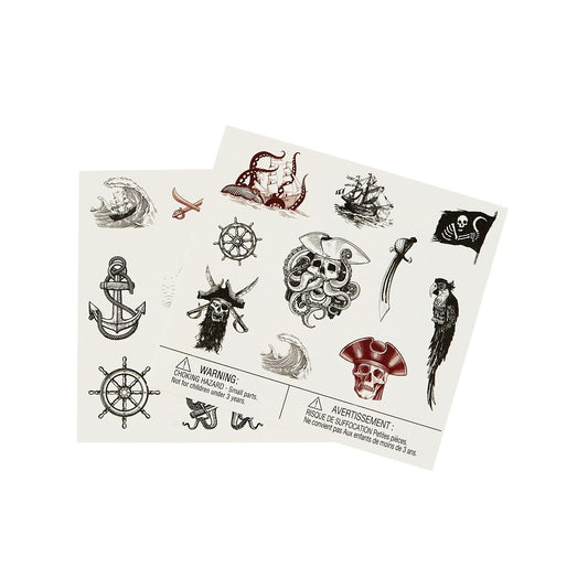 Pirate Temporary Tattoos
