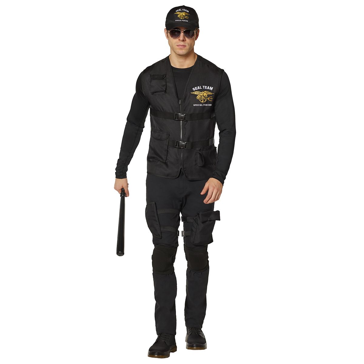 Deluxe Cop Holster Set BLACK