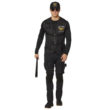 Deluxe Cop Holster Set BLACK