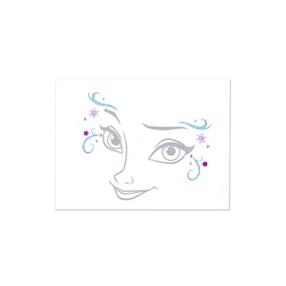 Elsa Face and Hand Decal - Frozen
