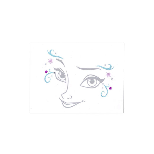 Elsa Face and Hand Decal - Frozen