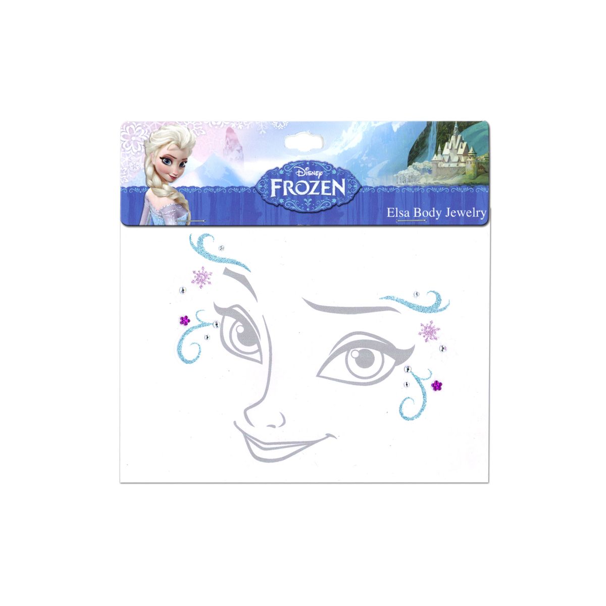 Elsa Face and Hand Decal - Frozen