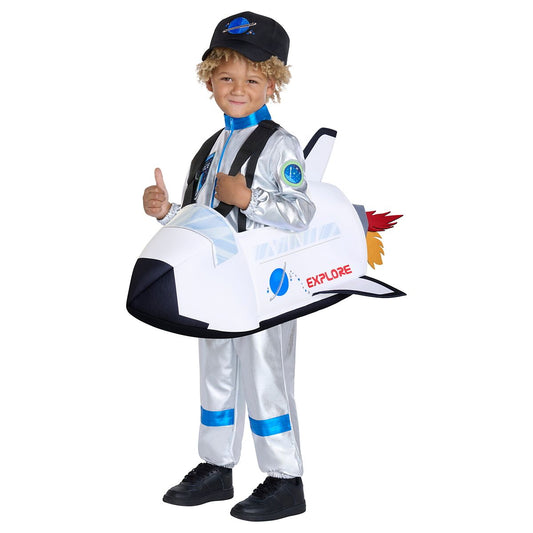 Toddler Rocket Ride-Along Costume WHITE