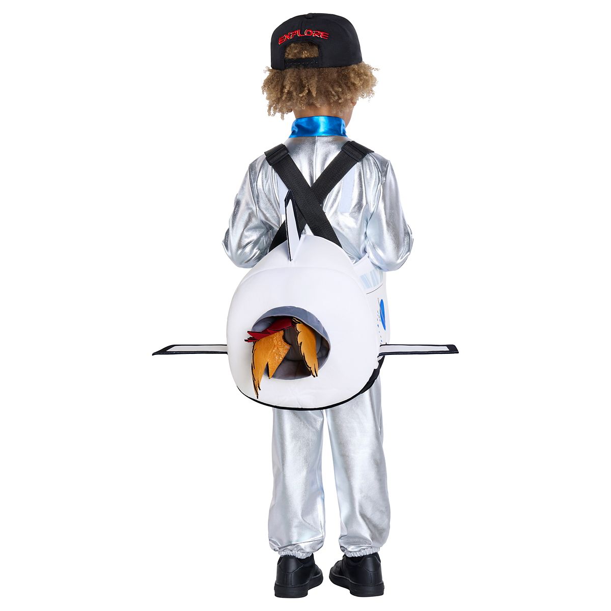 Toddler Rocket Ride-Along Costume WHITE