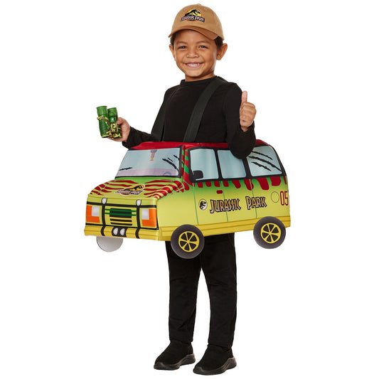 Toddler Jurassic Park Ride-Along Costume GREEN