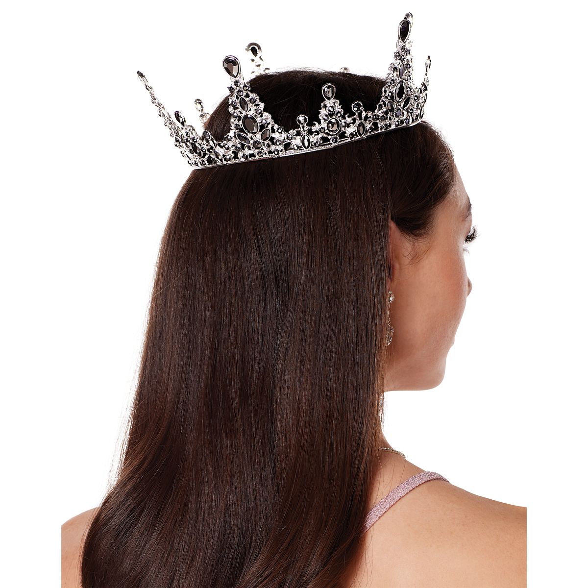 Jeweled Royal Crown SILVER