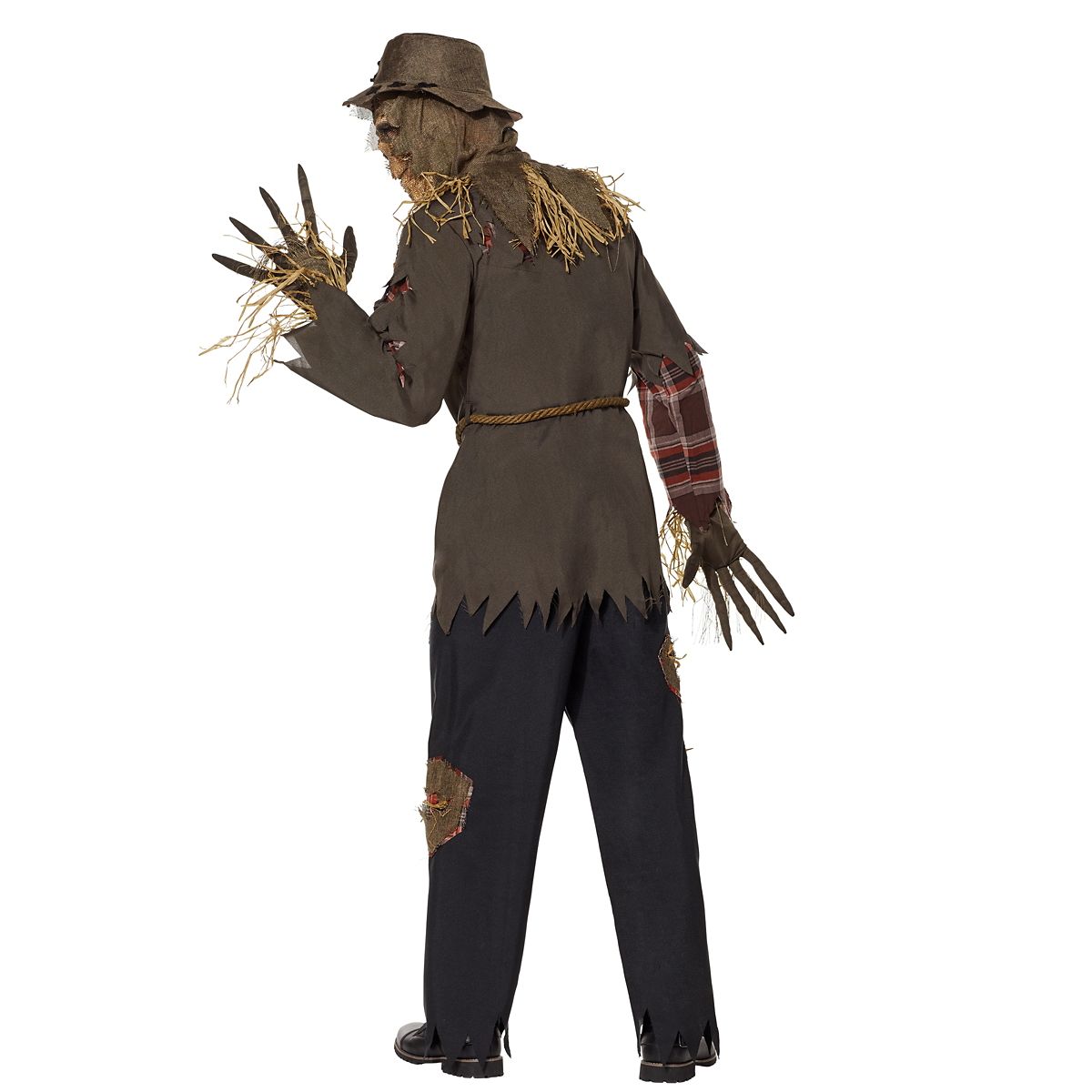 Adult Haunting Scarecrow Costume BROWN