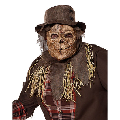 Adult Haunting Scarecrow Costume BROWN