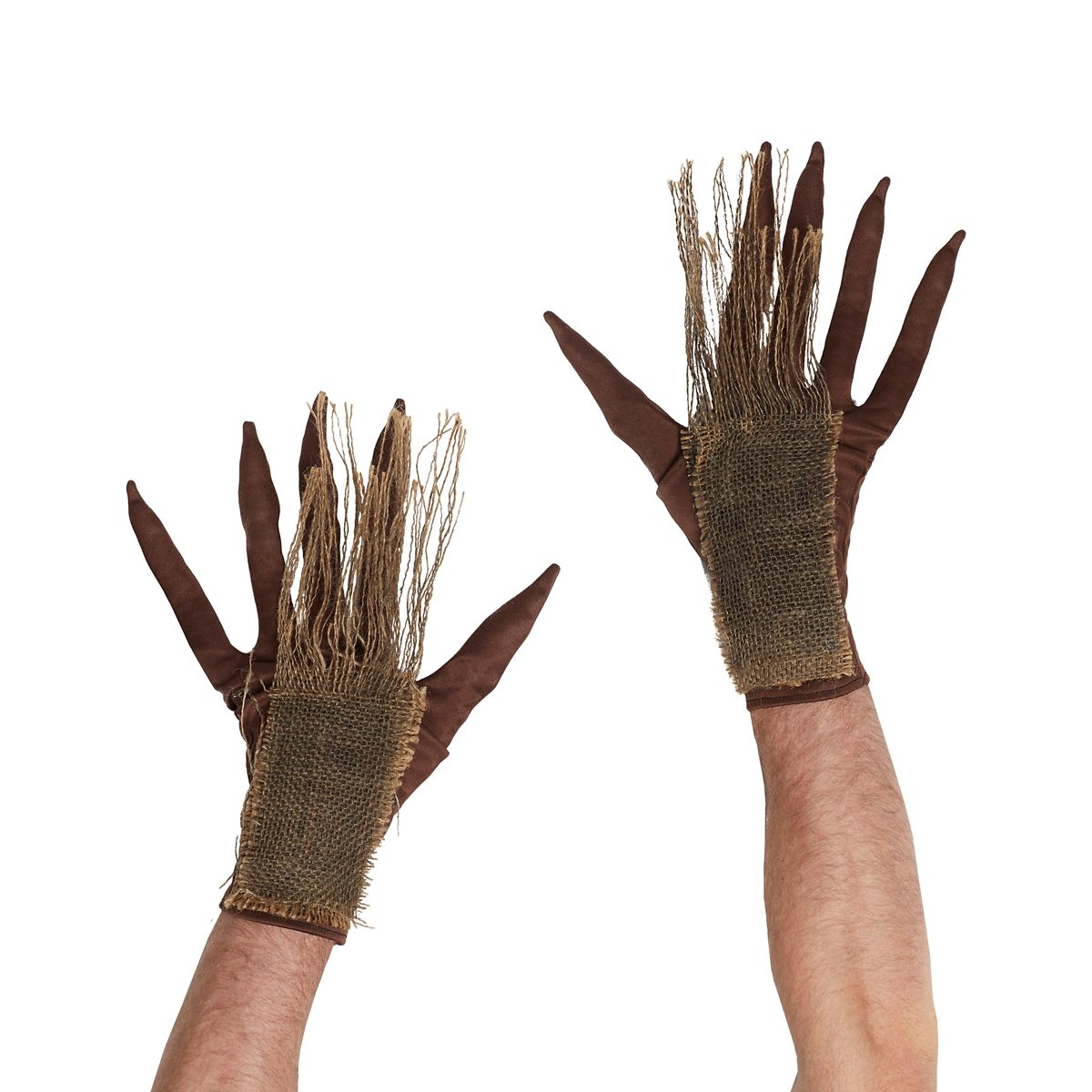 Adult Scary Scarecrow Gloves MULTI-COLOR