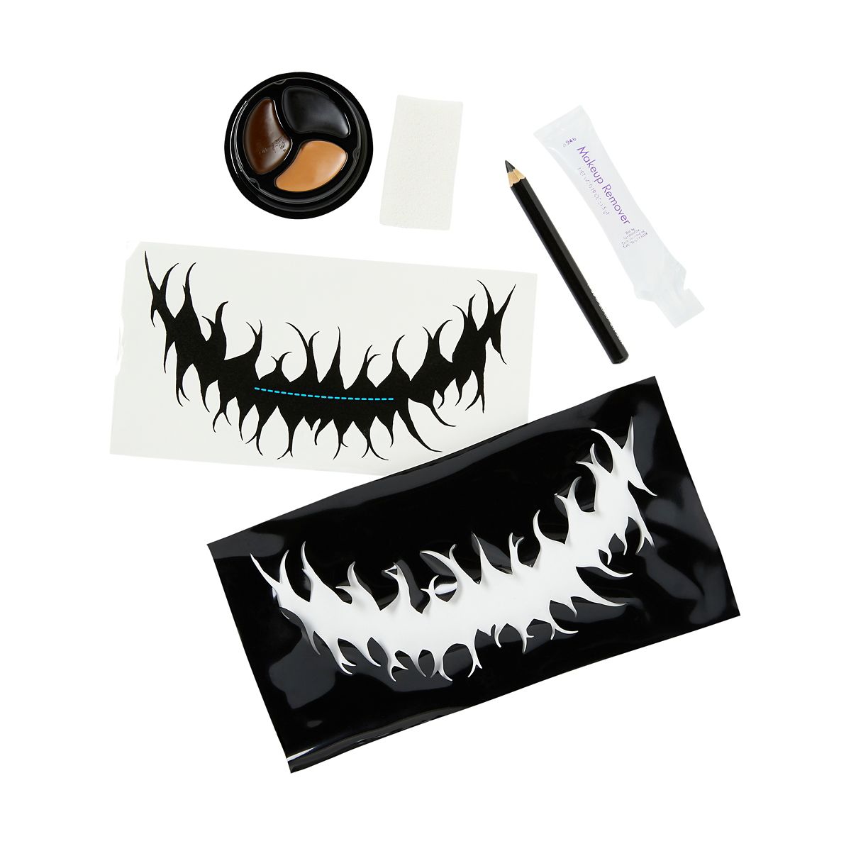 Scary Scarecrow Makeup Kit BLACK