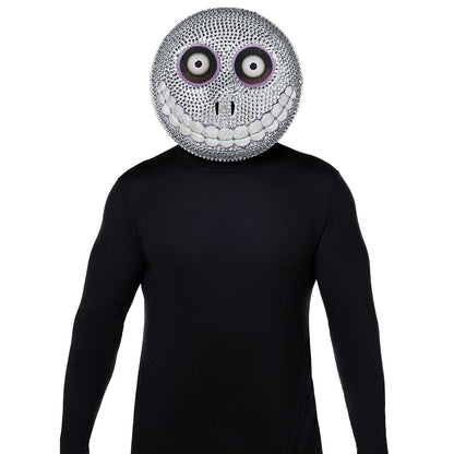 Barrel Bling Half Mask - The Nightmare Before Christmas WHITE