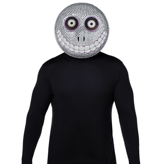 Barrel Bling Half Mask - The Nightmare Before Christmas WHITE