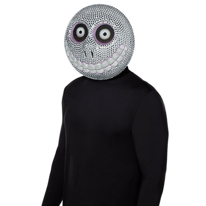 Barrel Bling Half Mask - The Nightmare Before Christmas WHITE