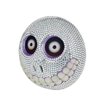 Barrel Bling Half Mask - The Nightmare Before Christmas WHITE