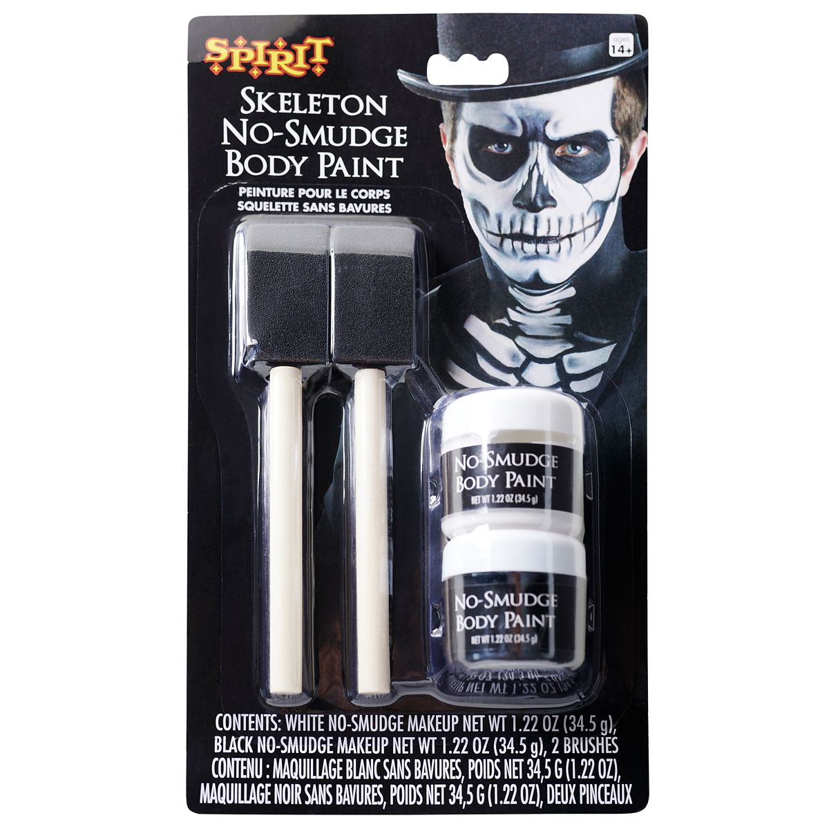 Skeleton Body Paint Makeup Kit