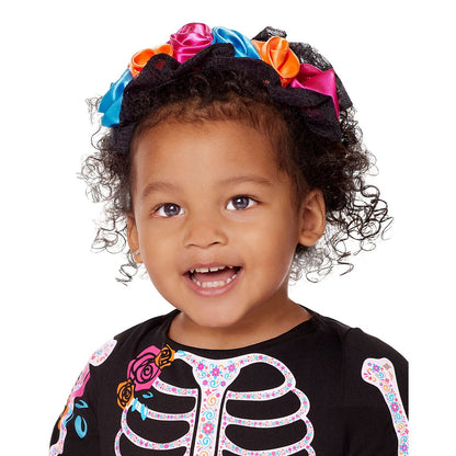 Baby Sweet Skeleton Costume BLACK