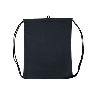 Realistic Skull Cinch Bag BLACK AND WHITE