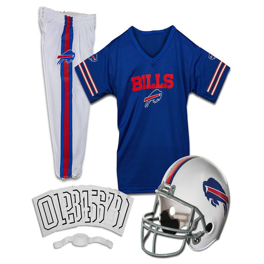 Kids Buffalo Bills NFL Uniform Costume Deluxe - Franklin Sports RED / BLUE