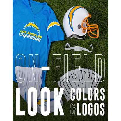 Kids Los Angeles Chargers NFL Uniform Costume Deluxe - Franklin Sports BLUE/YELLOW